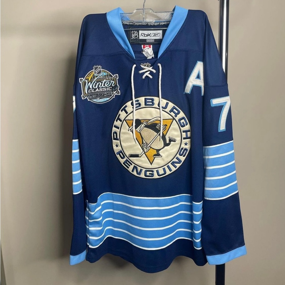 2011 Pittsburgh Penguins Winter Classic Hockey Jersey
